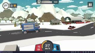 zombie destroyer monster truck game!!! #zombie #videogames #gaming #monstertruck screenshot 1