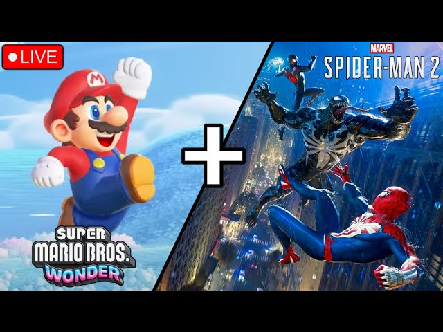 Spider-Man 2 Super Mario Bros. Wonder: Spider-Man 2 on PS5, Super