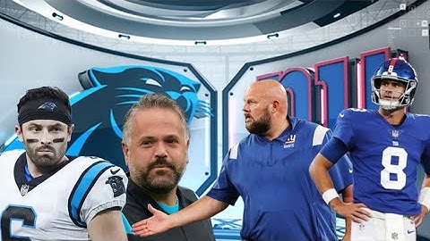 Carolina Panthers vs New York Giants Live Play by Play & Reaction