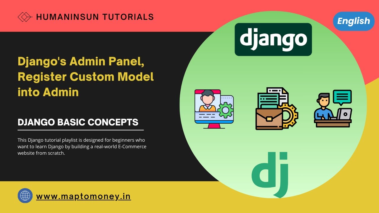 Django's Admin Panel, Register Custom Model into Admin | Django-Basic ...