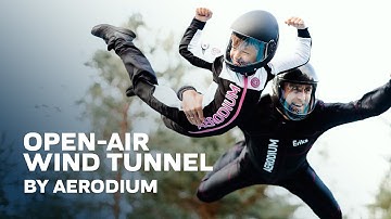 What is an open-air wind tunnel? | AERODIUM