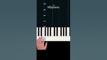 Thumbnail of EASY 70’s piano riff anyone can play! #shorts