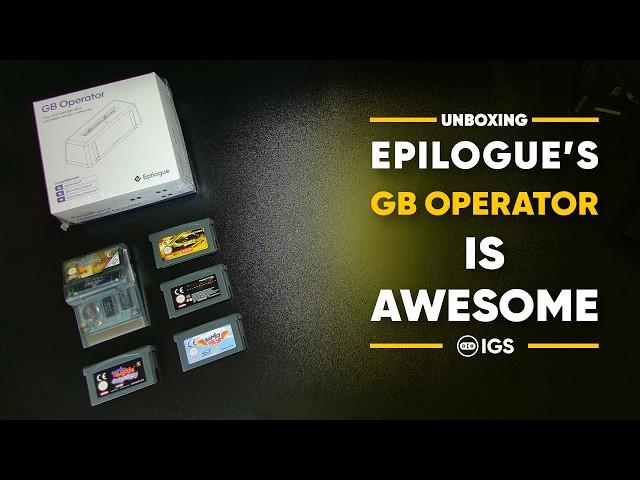 Epilogue GB Operator Unboxing & Showcase - YouTube