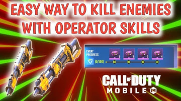 EASY WAY TO KILL ENEMIES WITH OPERATOR SKILLS IN KILL CONFIRM TO UNLOCK NEW YEAR LUNAR CRATE CODM