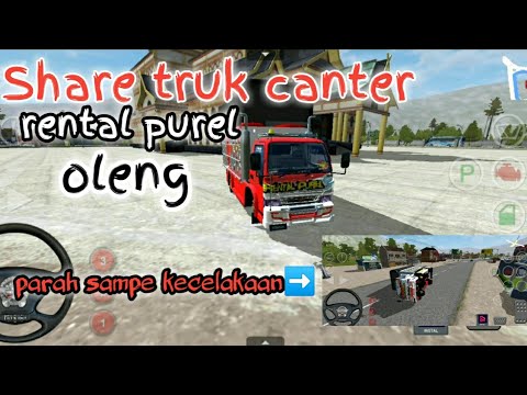 Share truk  canter rental purel oleng  parah sampe 