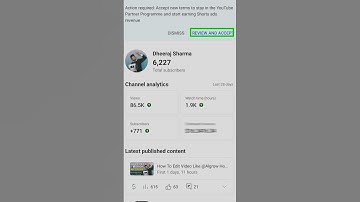 How To Accept New YouTube Terms On Mobile In 10 Second | New YPP Terms 2023 #shorts