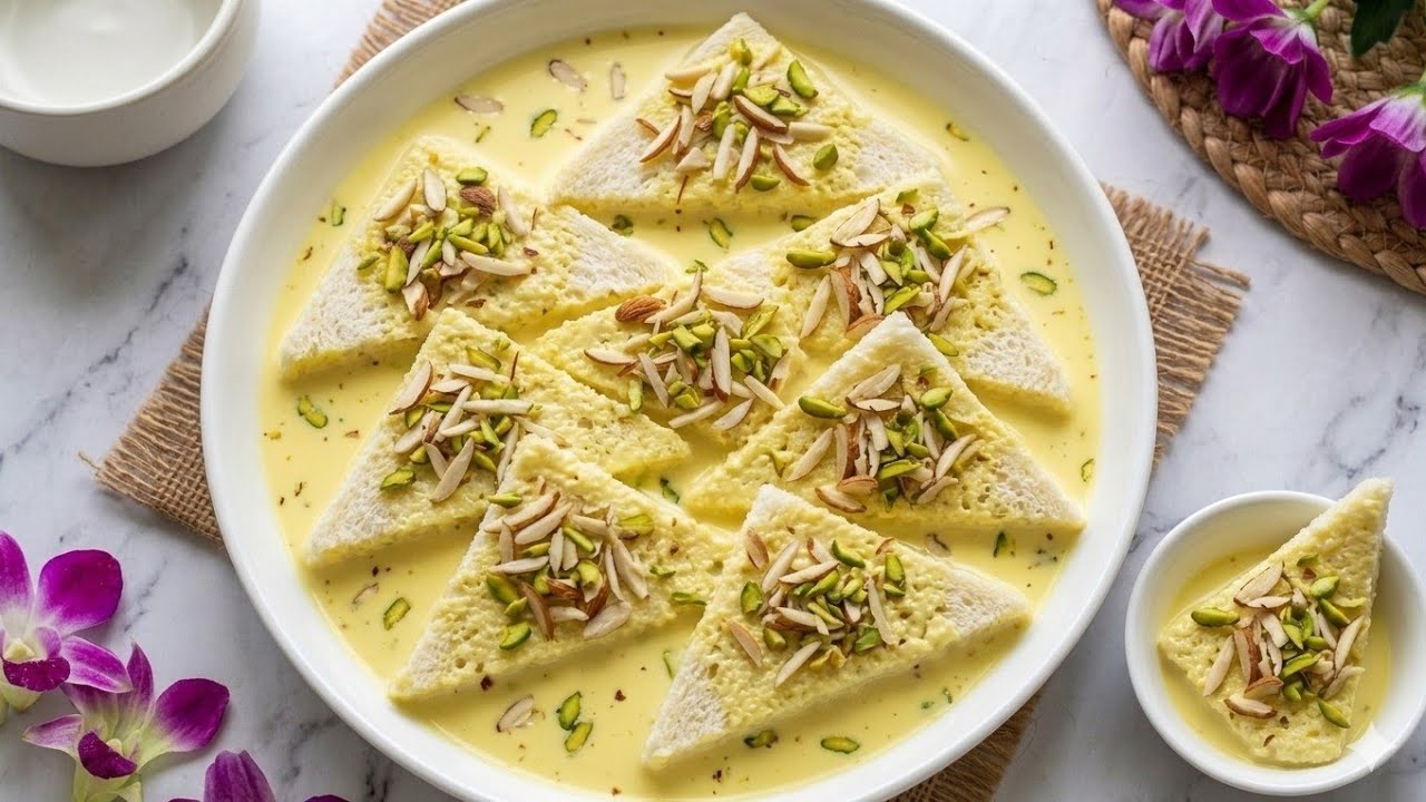 Only Bread & Milk Easy Dessert 🔥| Quick & Easy Dessert That Melts in Your Mouth