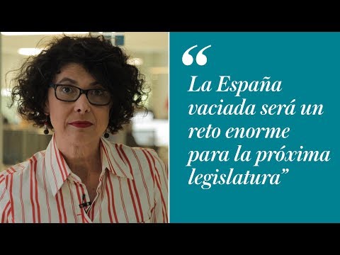 El próximo gobierno tiene un gran reto con la España vaciada, Cristina de la Hoz