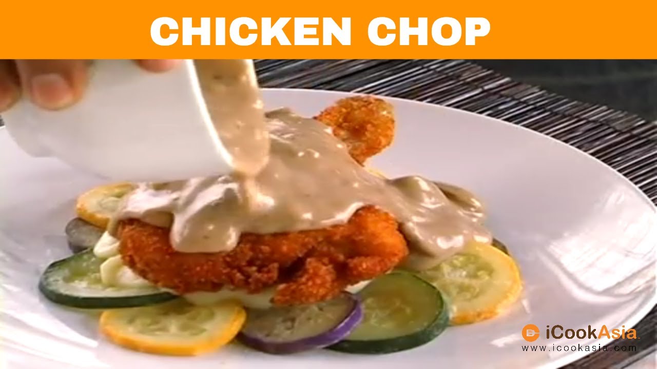 Resepi Chicken Chop  Try Masak  iCookAsia - YouTube