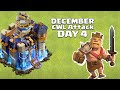 Town Hall 18 December CWL Attack Day 4 | Clash Of Clans