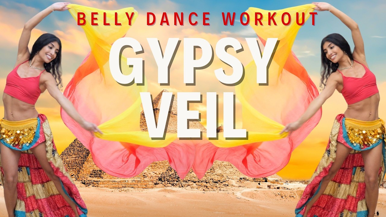 Танец живота в стиле Veil Fusion 🔥 Цыганский стиль. Тренировка для того, чтобы попотеть и повесел...