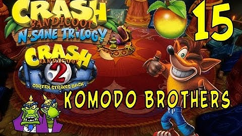 Crash Bandicoot 2: Cortex Strikes Back - Wumpa 15: Komodo Brothers (N. Sane Trilogy)