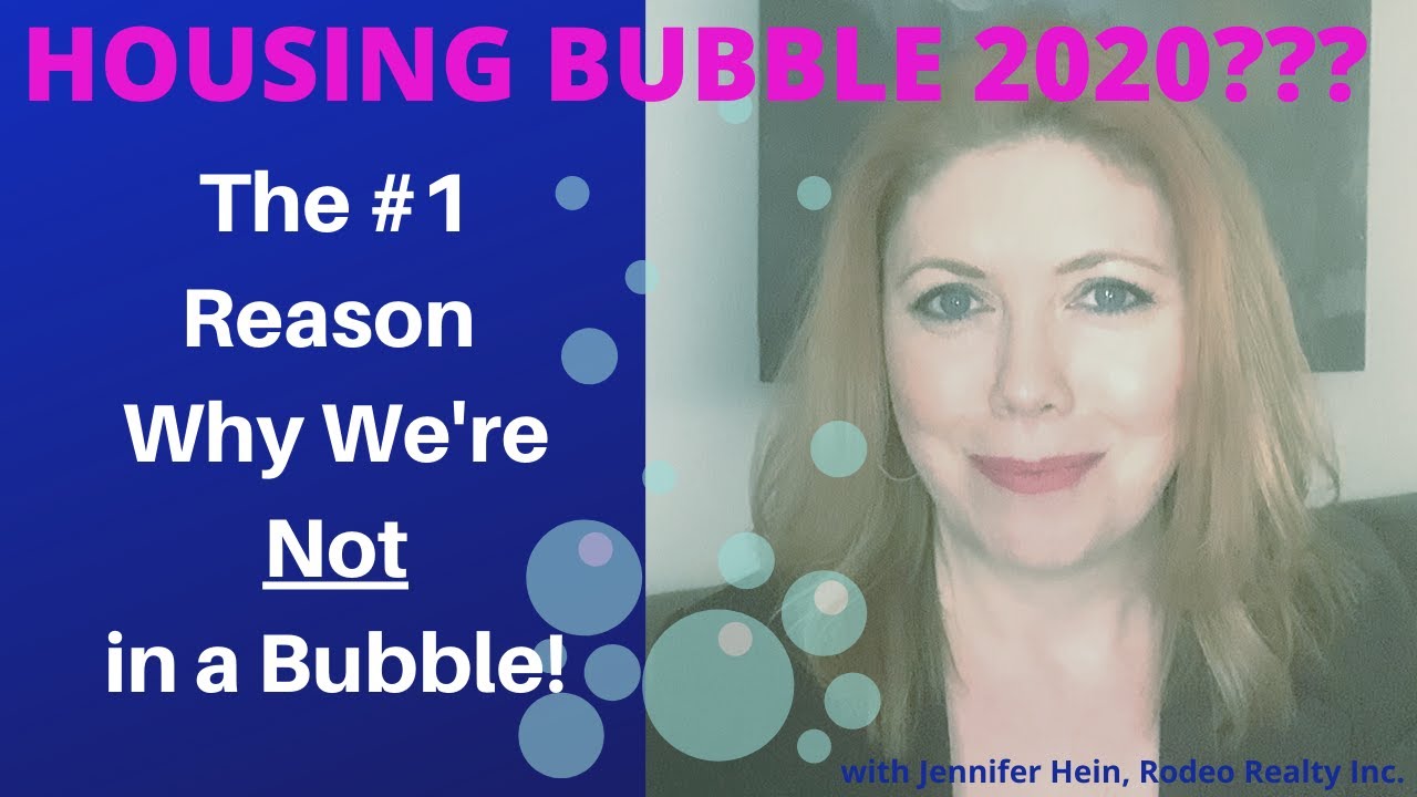 Housing Bubble 2020 1 Reason We're Not YouTube