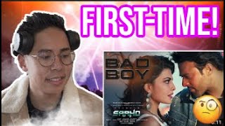 FIRST TIME: Bad Boy | Saaho | Prabhas, Jacqueline Fernandez | Badshah, Neeti Mohan REACTION!