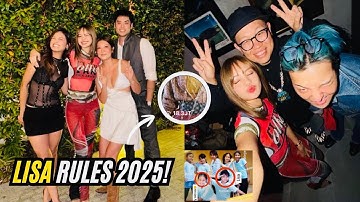 リサ (BLACKPINK)、2025年を席巻！— F1パーティー、パリ・ファッションウィーク、幼少期のバイラル写真、そしてグローバルな力！