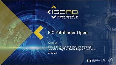 EIC Pathfinder Open Webinar (7.2.2022)