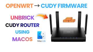 How to Recover Cudy Router After OpenWrt Install Using macOS TFTP