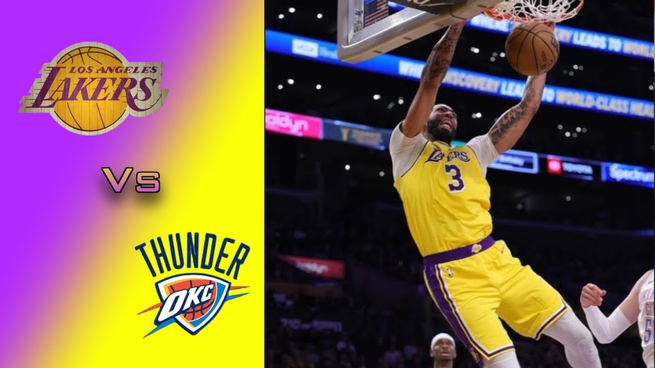 Lakers vs Thunder | Lakers GameTimeTV | Lakers Team Highlights - YouTube