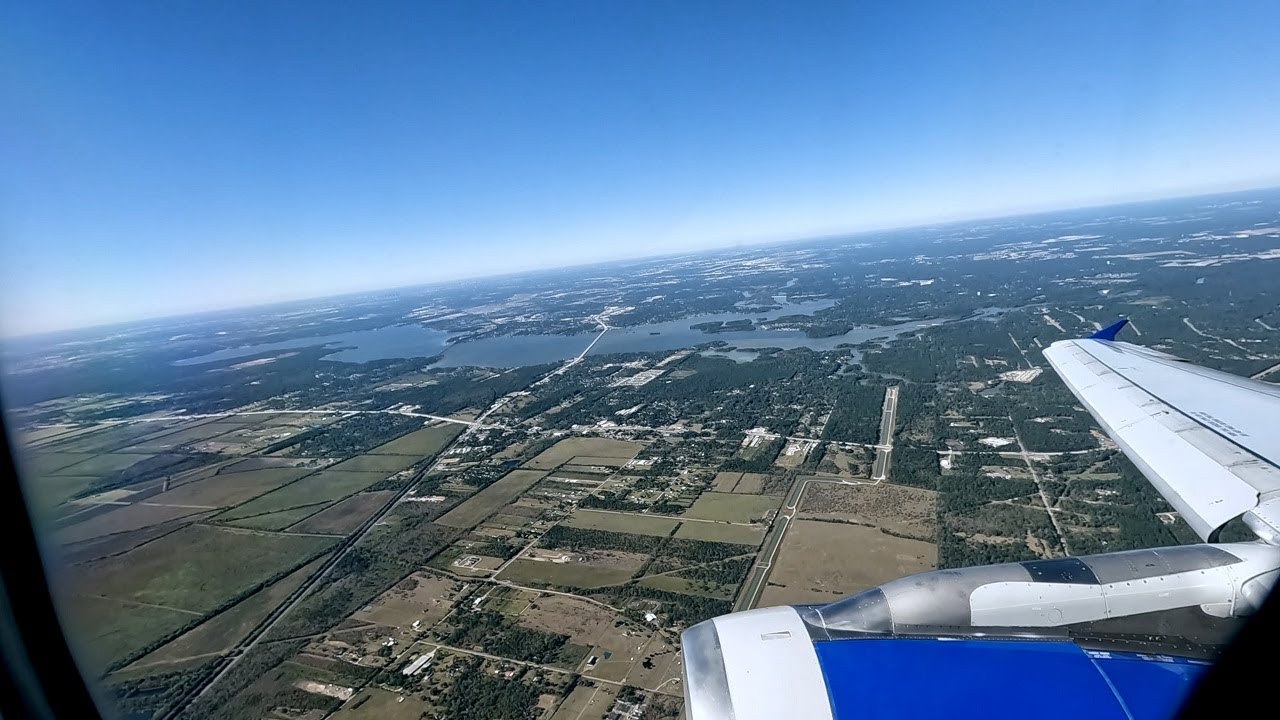 [4K] – Full Flight – United Airlines – Airbus A320-200 – Dallas Fort Worth (DFW) – Houston (IAH)