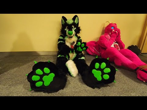 Paws & cuddle and the MACRO GIANTS ** the 3rd part for furries, fursuiter and furs at Eurofurence 26