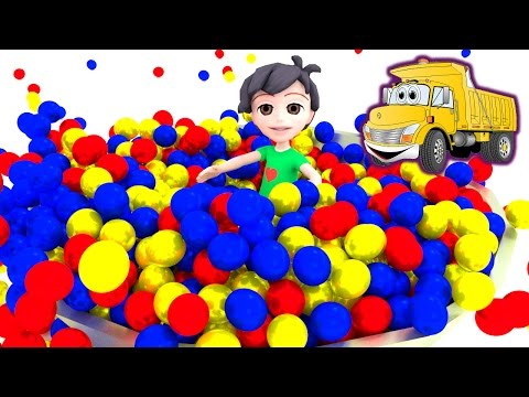 Học màu sắc cùng Em bé và Bóng nhựa | Hoạt hình giáo dục ChipBe TV