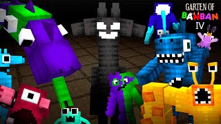 Garten of BanBan 4 - ALL NEW BOSSES + ENDING | Minecraft PE addon & map download