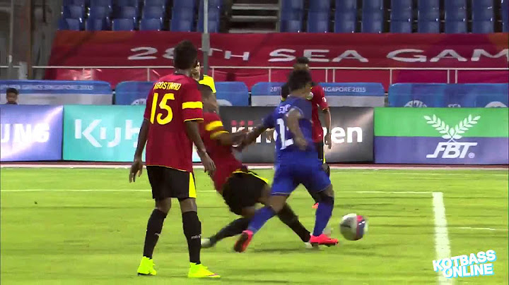 ไฮไลท์ฟุตบอล ไทย 1-0 ติมอร์-เลสเต ซีเกมส์ 28 ประเทศสิงคโปร์