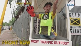 Front Row: Lalaking walang mga paa't binti, masigasig na nagtatrabaho bilang traffic aide sa Cebu