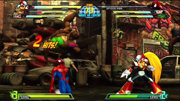 Marvel vs Capcom 3 - Arcade Mode Playthrough (part 1 of 2)