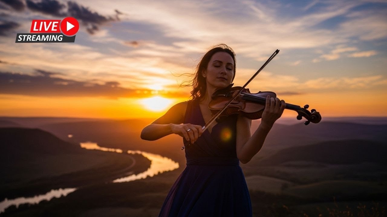 LIVE Emotional Violin Instrumental 🎻 | Deep Cinematic Music for Focus, Study & Inner Calm