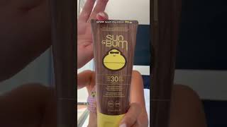 GRWM for a beach day using Sun Bum ☀️🍑