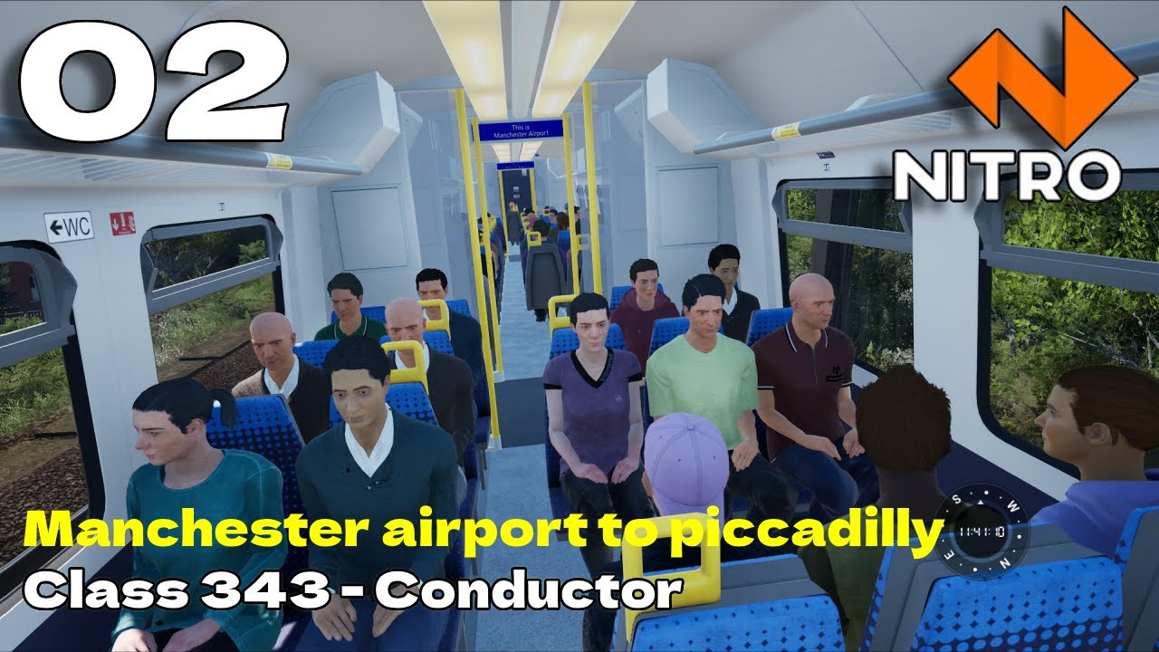 Manchester airport to Manchester piccadilly - conductor