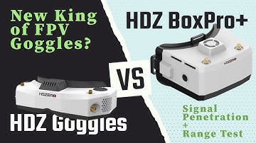 HDZero BoxPro: New King of Goggles? | Signal Penetration + Range Test