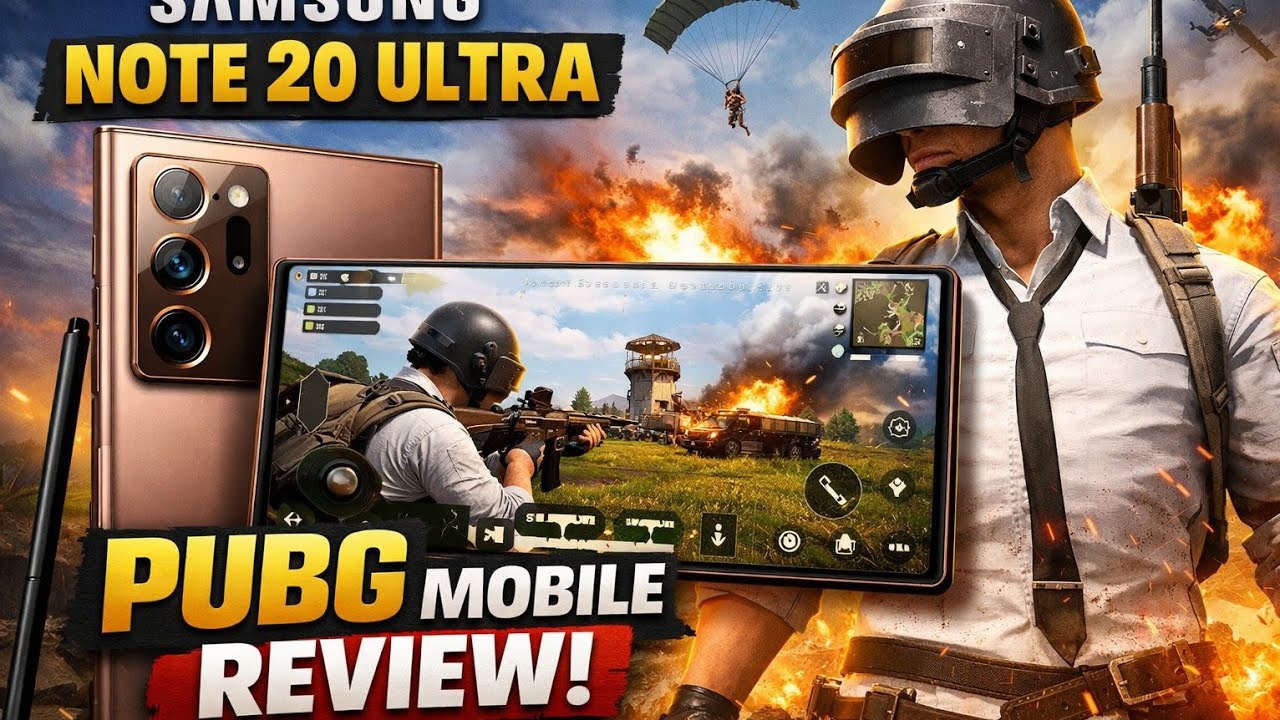 Samsung Note 20 Ultra 5G Pubg Test !!😨🔥 | Note 20 Ultra 5G Pubg Fps Test | Battery & Gyro Test