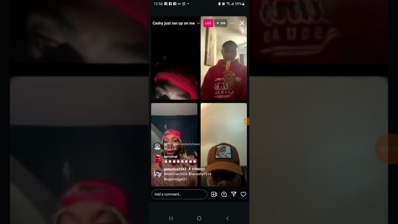 Cashy,Manman,& Poodie joins the live addressing the Landon situation...