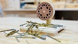 Create a detachable bit holder / Woodworking DIY by 검은별 공작소 B-Star Crafts 8,584 views 3 months ago 4 minutes, 4 seconds