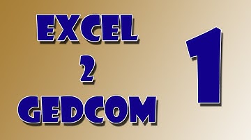 Excel to Gedcom Conversion - Lesson 01 [The Basics] (using Rootsmagic 7)
