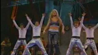 Video thumbnail of "Britney Spears vma 1999 Baby One More Time"