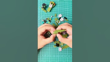 EXERCISE N PLAY This building blocks set transforms into 6 different small models, #parenting  #lego