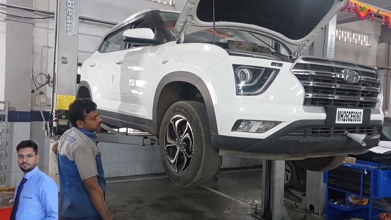 COMPLETE 3RD FREE SERVICE HYUNDAI NEW CRETA 