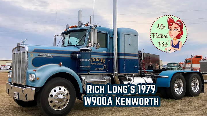 Rich Long’s 1979 W900A Kenworth former Werner rig tour