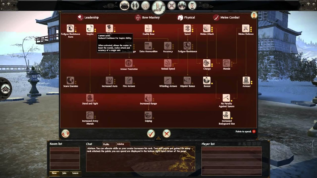 total war warhammer genreal skill trees