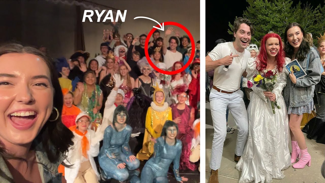 Фанат пригласил нас на мюзикл «High School Music», и мы согласились. (СЮРПРИЗ)