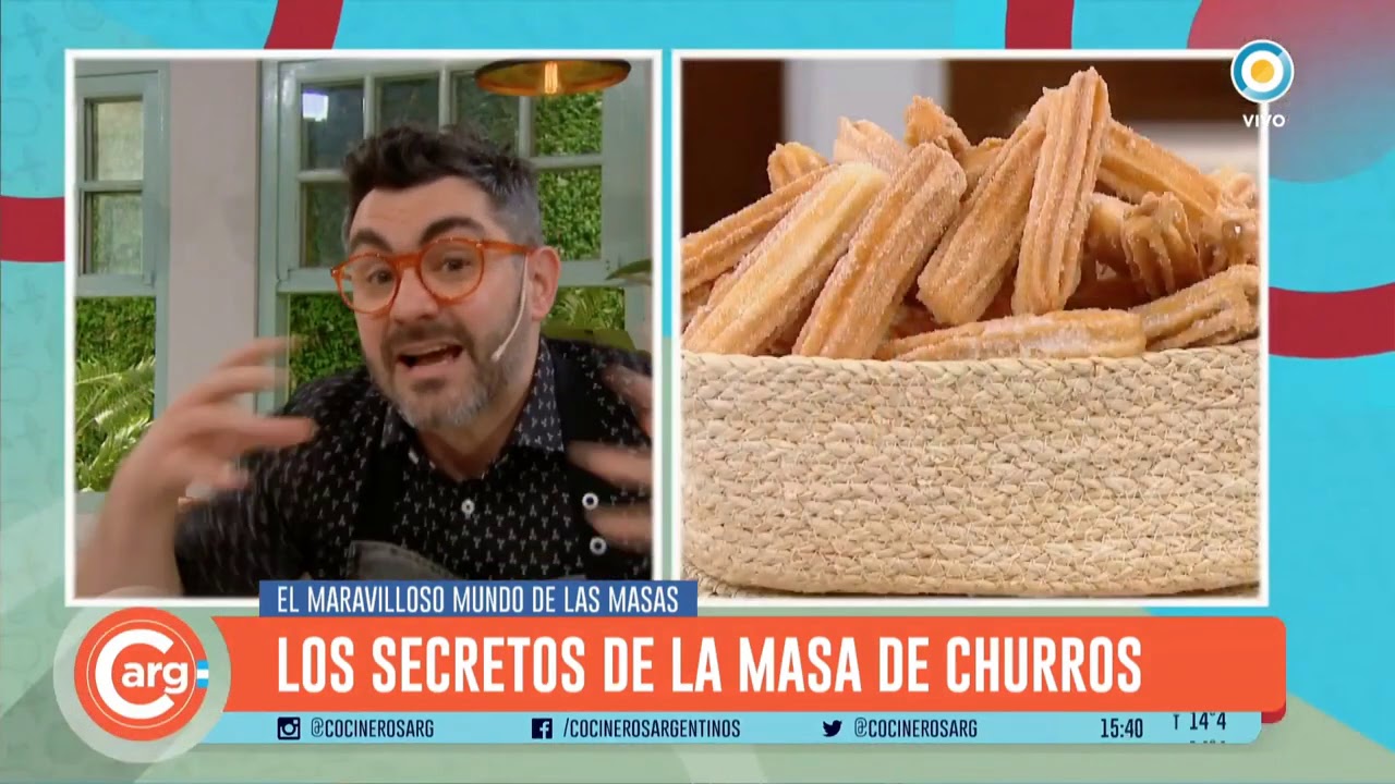 CHURROS RELLENOS DE DULCE DE LECHE - YouTube