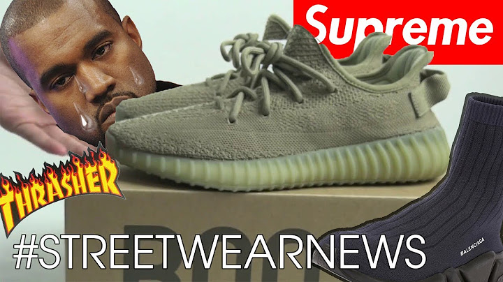Почему не выйдут новые Yeezy | Supreme x Thrasher | #STREETWEARNEWS