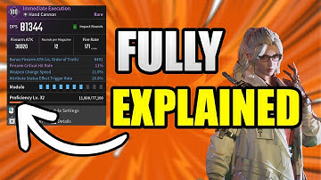 Weapon Proficiency FULLY Explained | The First Descendant Beginners Guide