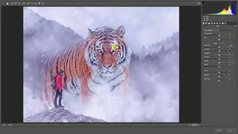 The Big Tiger l Photoshop Manipulation Tutorial l Sk Creations