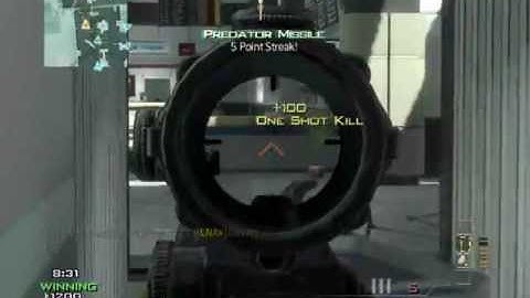 Modern Warfare 3 - Testing the Acog scope