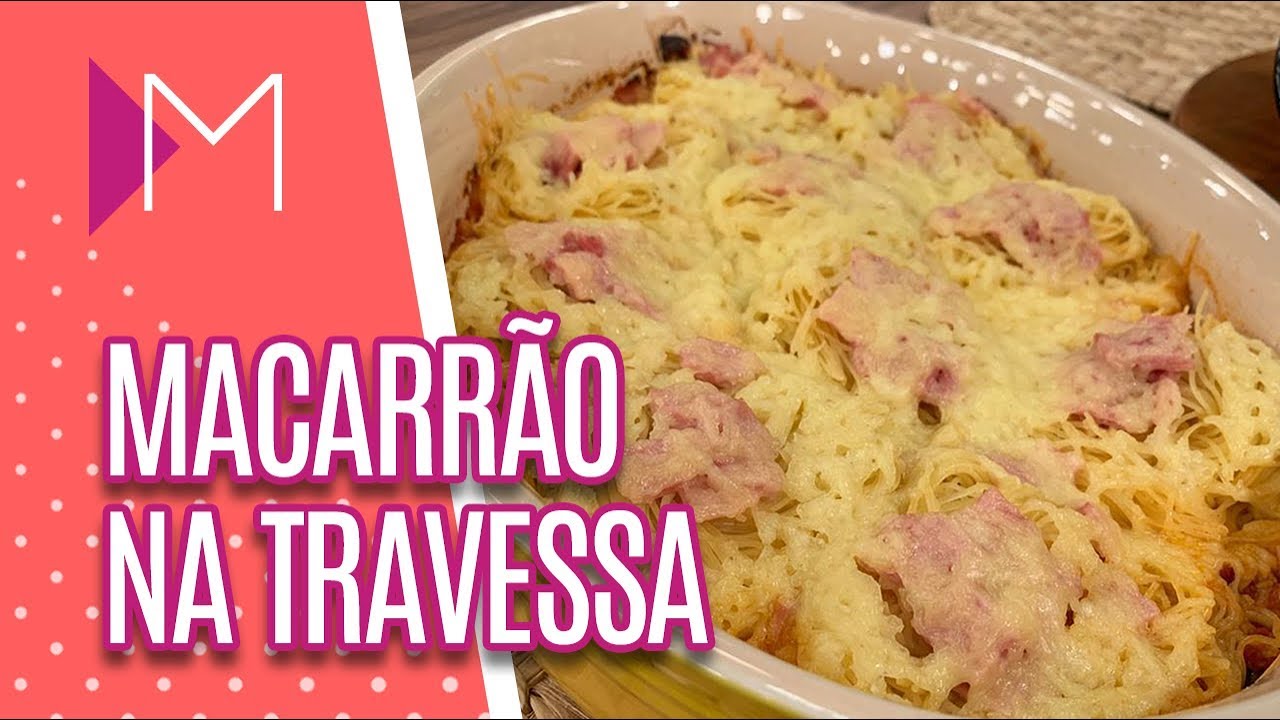 Macarrão na travessa - Mulheres (16/05/2019)