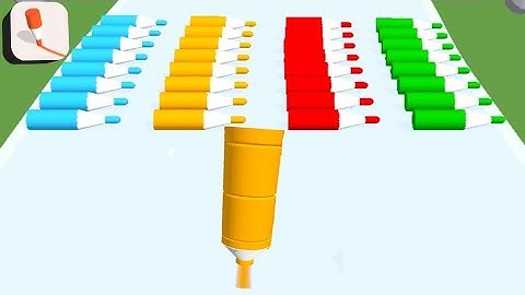 Crayon rush 3D | all levels gameplay new update - gameplay walkthrough android ios levels (10-12)✅🌎